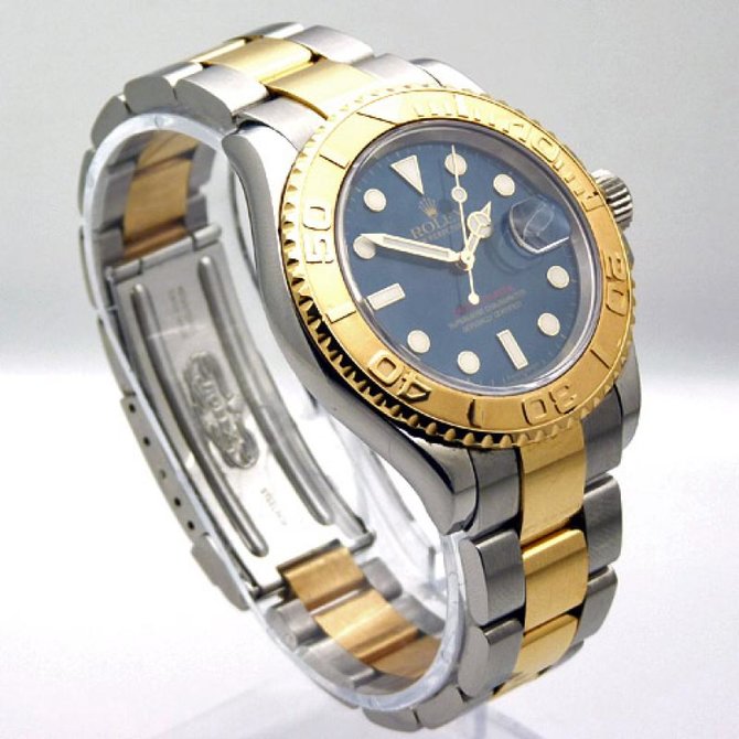 Rolex 16623 Blue Yacht Master II 40mm Steel and Yellow Gold - фото 3