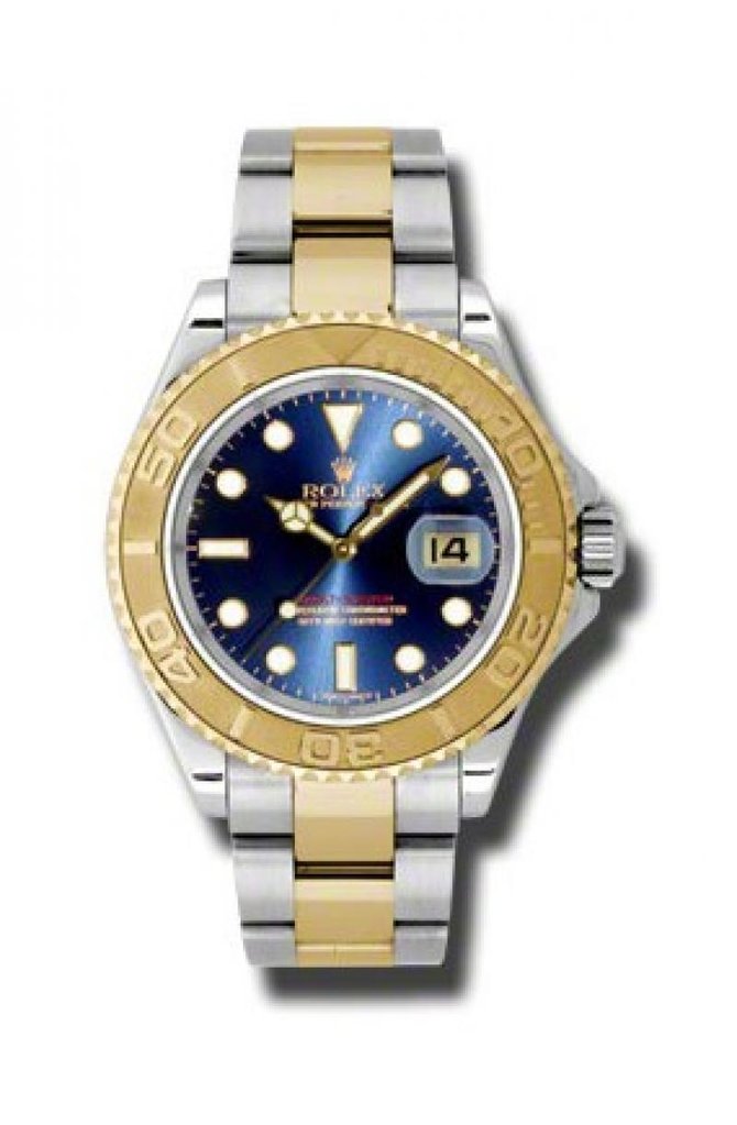 Rolex 16623 Blue Yacht Master II 40mm Steel and Yellow Gold - фото 1