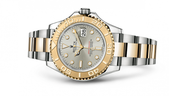 Rolex 16623 Grey Yacht Master II 40mm Steel and Yellow Gold - фото 3