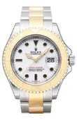 Rolex Yacht Master II 16623 White 40mm Steel and Yellow Gold