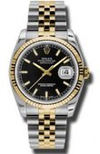 Rolex Datejust 116233 bksj Steel and Yellow Gold