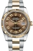 Rolex Datejust 116233 brao Steel and Yellow Gold