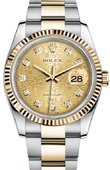 Rolex Datejust 116233 chjdo Steel and Yellow Gold