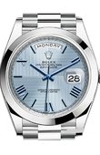 Rolex Day-Date 228239 blue 40 mm White Gold