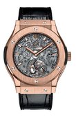Hublot Часы Hublot Classic Fusion 504.OX.0180.LR Cathedral Torbillon Minute Repeater King Gold