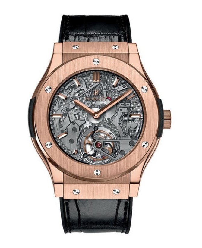 Hublot 504.OX.0180.LR Classic Fusion Cathedral Torbillon Minute Repeater King Gold