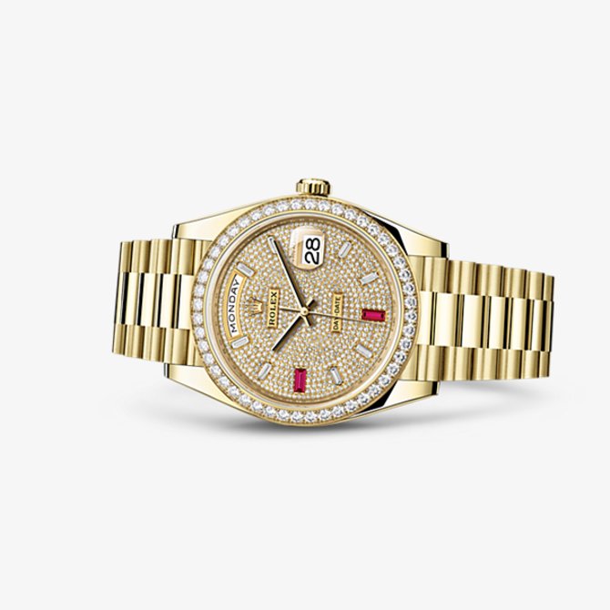 Rolex 228348rbr-0030 Oyster Perpetual Day-Date Yellow Gold 40 mm - фото 3