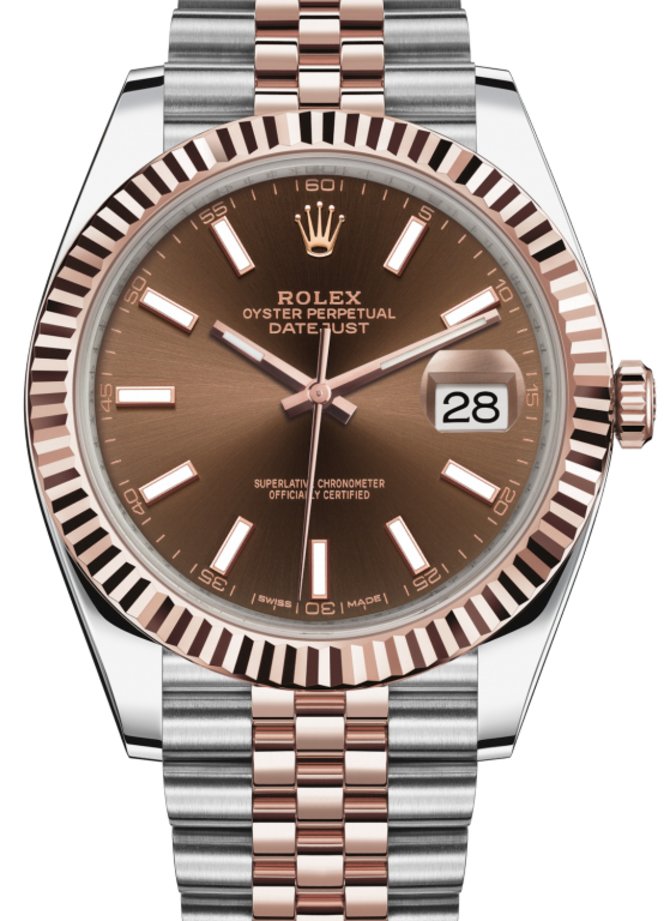 Rolex 126331-0002 Datejust 41 mm Steel and Everose Gold - фото 1