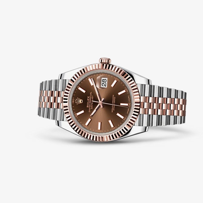 Rolex 126331-0002 Datejust 41 mm Steel and Everose Gold - фото 2