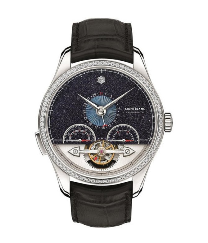 Montblanc 113356 Meisterstuck Heritage Chronométrie Exotourbillon Minute Chronograph Vasco Da Gama Diamonds Limited Edition 25