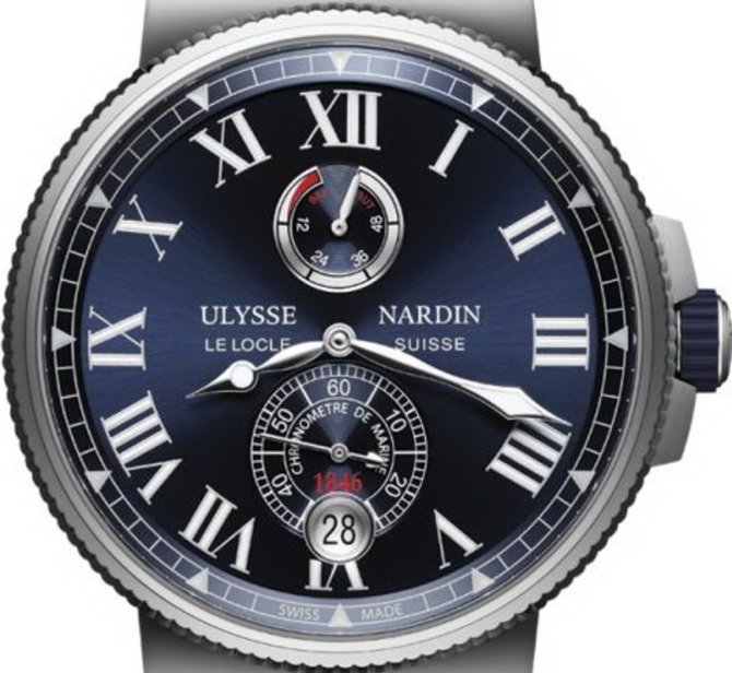 Ulysse Nardin 1183-122-3/43 Marine Manufacture Chronometer - фото 3