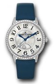 Jaeger LeCoultre Rendez-Vous Q3433490 Joaillerie Mother of Pearl Diamond 18K White Gold Ladies Watch