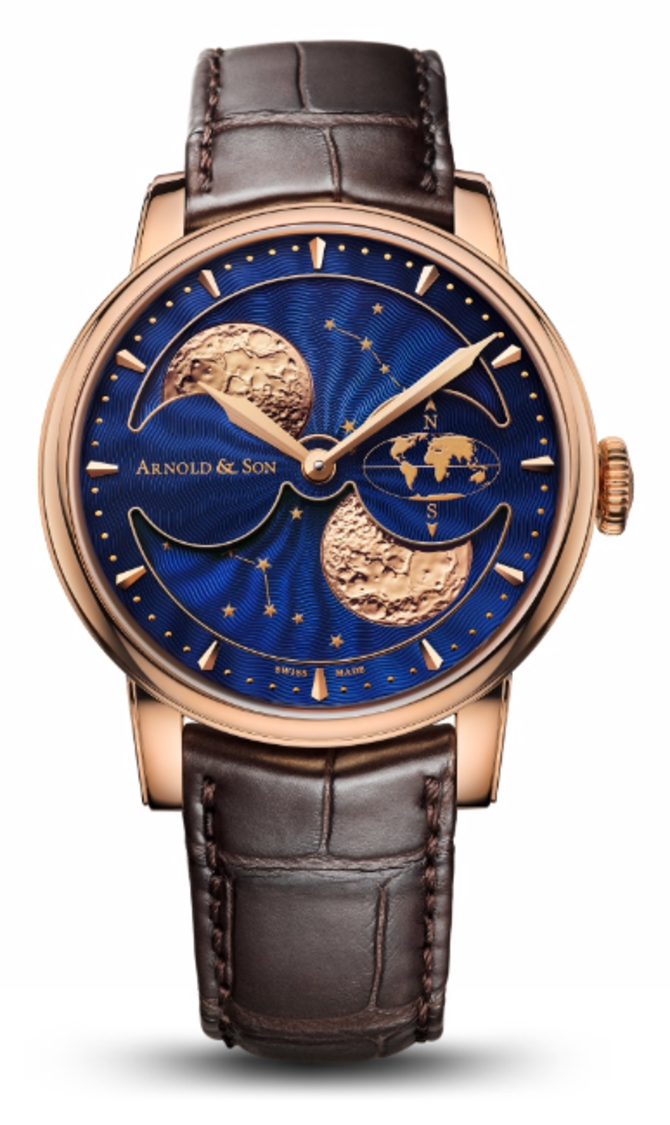 Arnold & Son 1GLAR.U03A.C122A Royal Collection HM Double Hemisphere Perpetual Moon