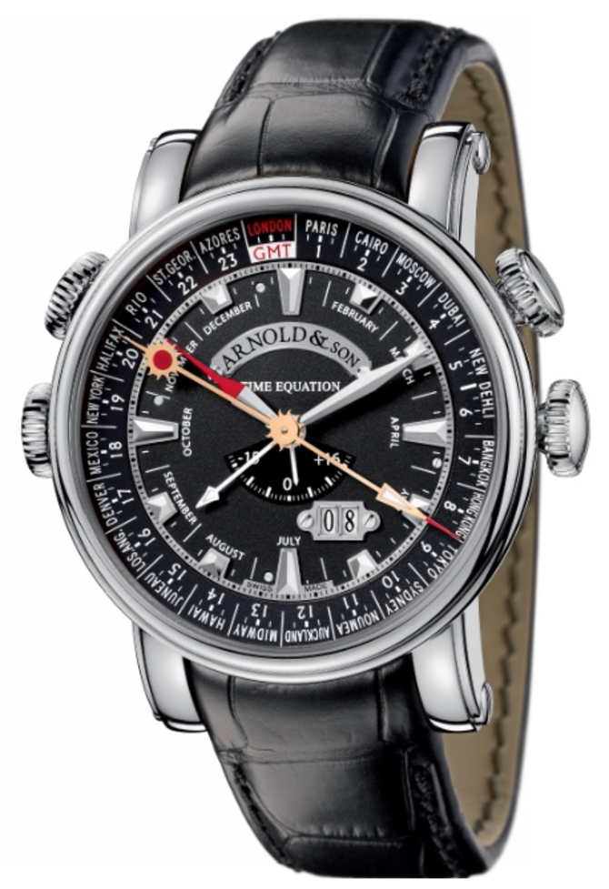 Arnold & Son 1H6AS.B05A.C79F Royal Collection Hornet World Timer