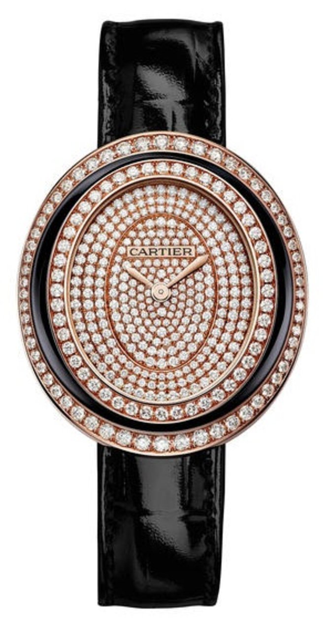 Cartier Hypnose Large Model Pink Gold Baignoire Diamond set