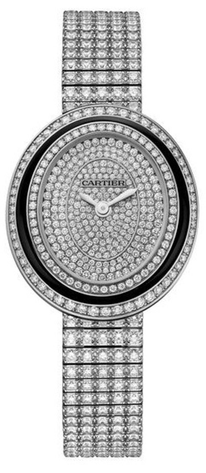 Cartier Hypnose Small Model Diamond Set Baignoire White Gold
