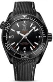 Omega Seamaster 215.92.46.22.01.001 Planet Ocean 600 M Co-Axial Chronometer GMT Deep Black