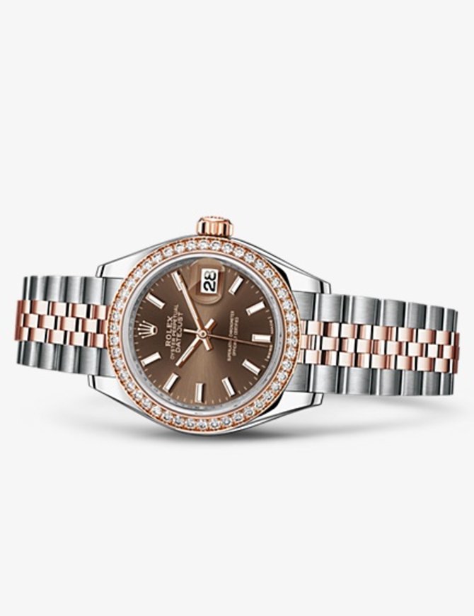 Rolex 279381rbr-0017 Datejust Ladies 28 mm Steel and Everose Gold - фото 2