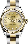 Rolex Datejust Ladies 279173-0022 28 mm Steel and Yellow Gold