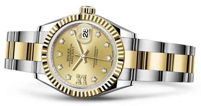 Rolex 279173-0022 Datejust Ladies 28 mm Steel and Yellow Gold - фото 2