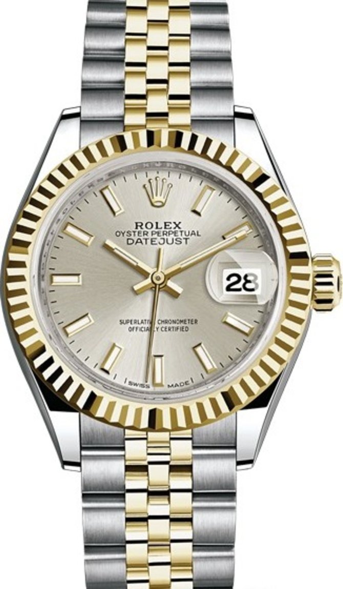 Rolex 279173-0019 Datejust Ladies 28 mm Steel and Yellow Gold - фото 1