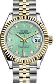 Rolex Datejust Ladies 279173-0015 28 mm Steel and Yellow Gold