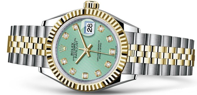 Rolex 279173-0015 Datejust Ladies 28 mm Steel and Yellow Gold - фото 2