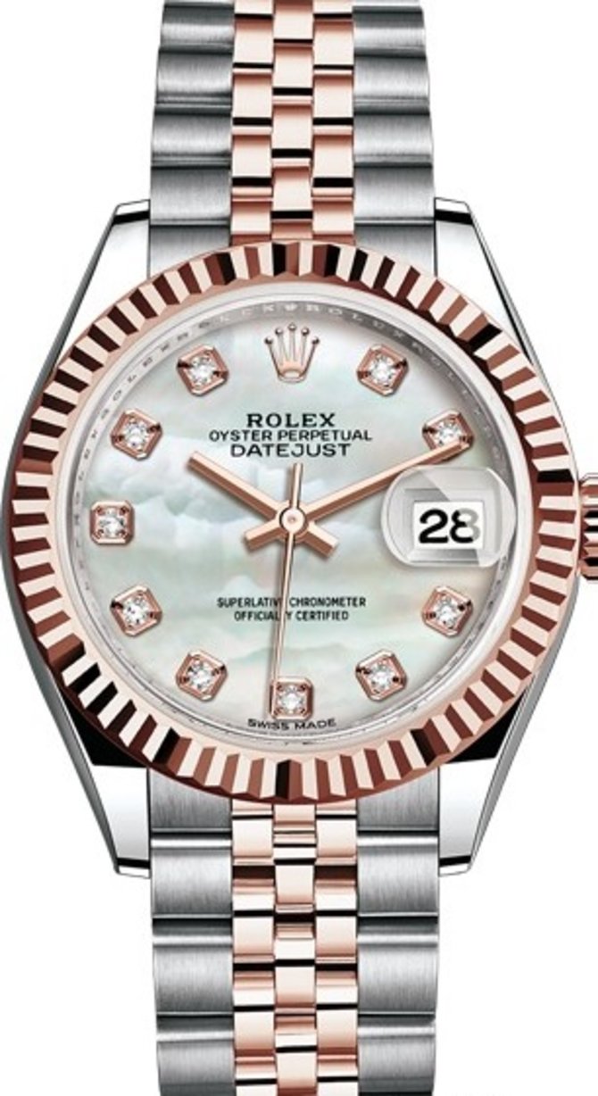 Rolex 279171-0013 Datejust Ladies 28 mm Steel and Everose Gold - фото 1