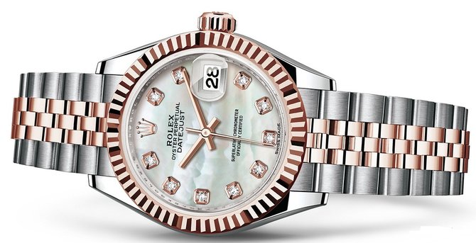 Rolex 279171-0013 Datejust Ladies 28 mm Steel and Everose Gold - фото 2