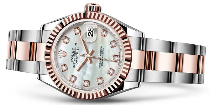 Rolex 279171-0014 Datejust Ladies 28 mm Steel and Everose Gold - фото 2