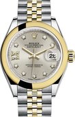Rolex Datejust Ladies 279163-0003 28 mm Steel and Yellow Gold