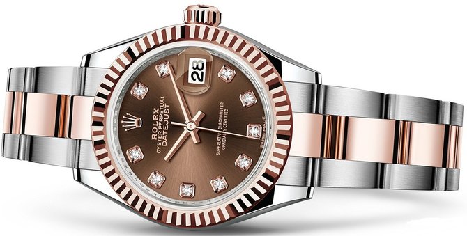 Rolex 279171-0012 Datejust Ladies 28 mm Steel and Everose Gold - фото 2