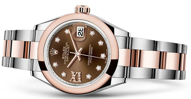 Rolex 279161-0004 Datejust Ladies 28 mm Steel and Everose Gold - фото 2