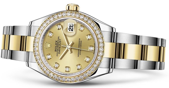 Rolex 279383rbr-0012 Datejust Ladies 28 mm Steel and Yellow Gold - фото 2