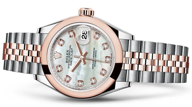 Rolex 279161-0013 Datejust Ladies 28 mm Steel and Everose Gold - фото 2