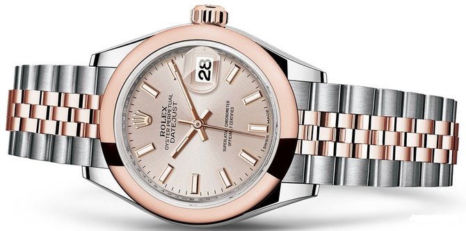 Rolex 279161-0001 Datejust Ladies 28 mm Steel and Everose Gold - фото 2