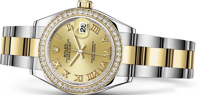 Rolex 279383rbr-0010 Datejust Ladies 28 mm Steel and Yellow Gold - фото 2