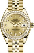 Rolex Часы Rolex Datejust Ladies 279138rbr-0024  28 mm Yelow Gold 