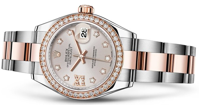 Rolex 279381rbr-0020 Datejust Ladies 28 mm Steel and Everose Gold - фото 2