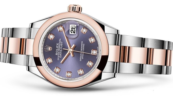 Rolex 279161-0016 Datejust Ladies 28 mm Steel and Everose Gold - фото 2