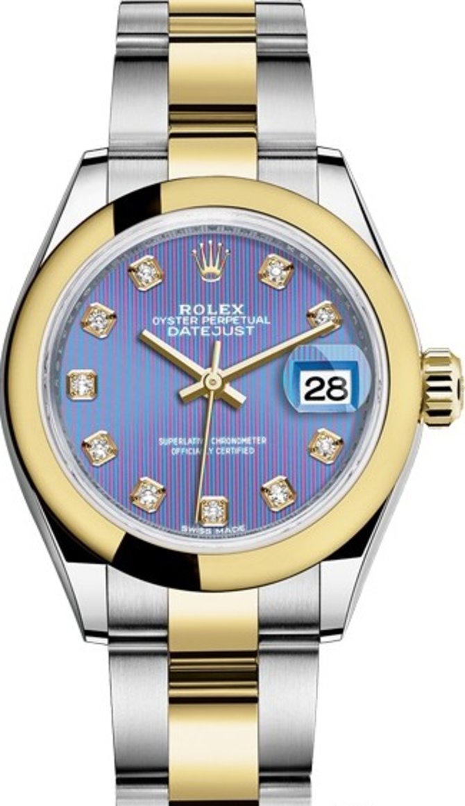 Rolex 279163-0018 Datejust Ladies Steel and Yellow Gold - фото 1