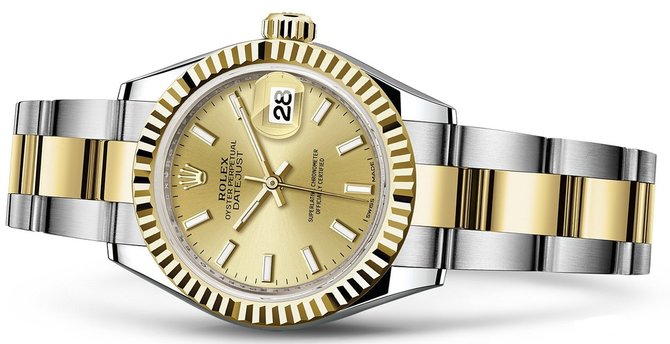 Rolex 279173-0002 Datejust Ladies 28 mm Steel and Yellow Gold - фото 2