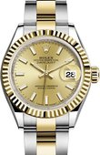 Rolex Datejust Ladies 279173-0002 28 mm Steel and Yellow Gold