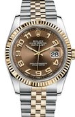 Rolex Datejust 116233-0209 36mm Steel and Yellow Gold