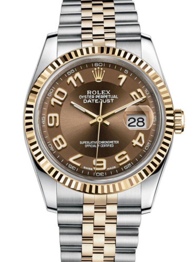 Rolex 116233-0209 Datejust 36mm Steel and Yellow Gold - фото 1
