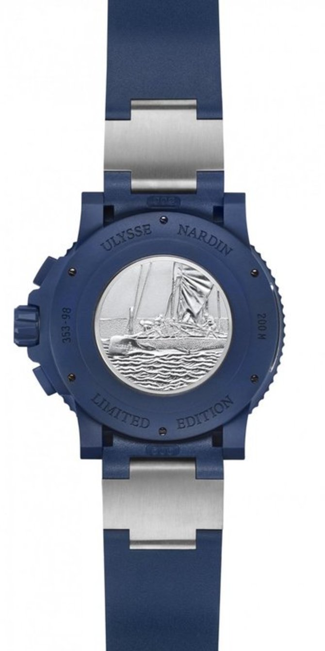 Ulysse Nardin 353-98LE-3/ARTEMIS Maxi Marine Diver Black Sea Chronograph - фото 3