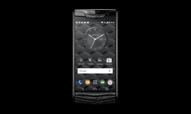 Vertu Signature Touch Pure Jet Lizard Signature Touch Limited - фото 6