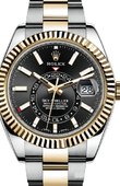 Rolex Sky-Dweller 326933-0002 42 mm Steel and Yellow Gold