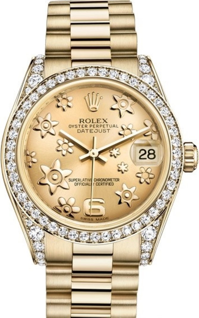 Rolex 178158-0057 Datejust Ladies Yellow Gold