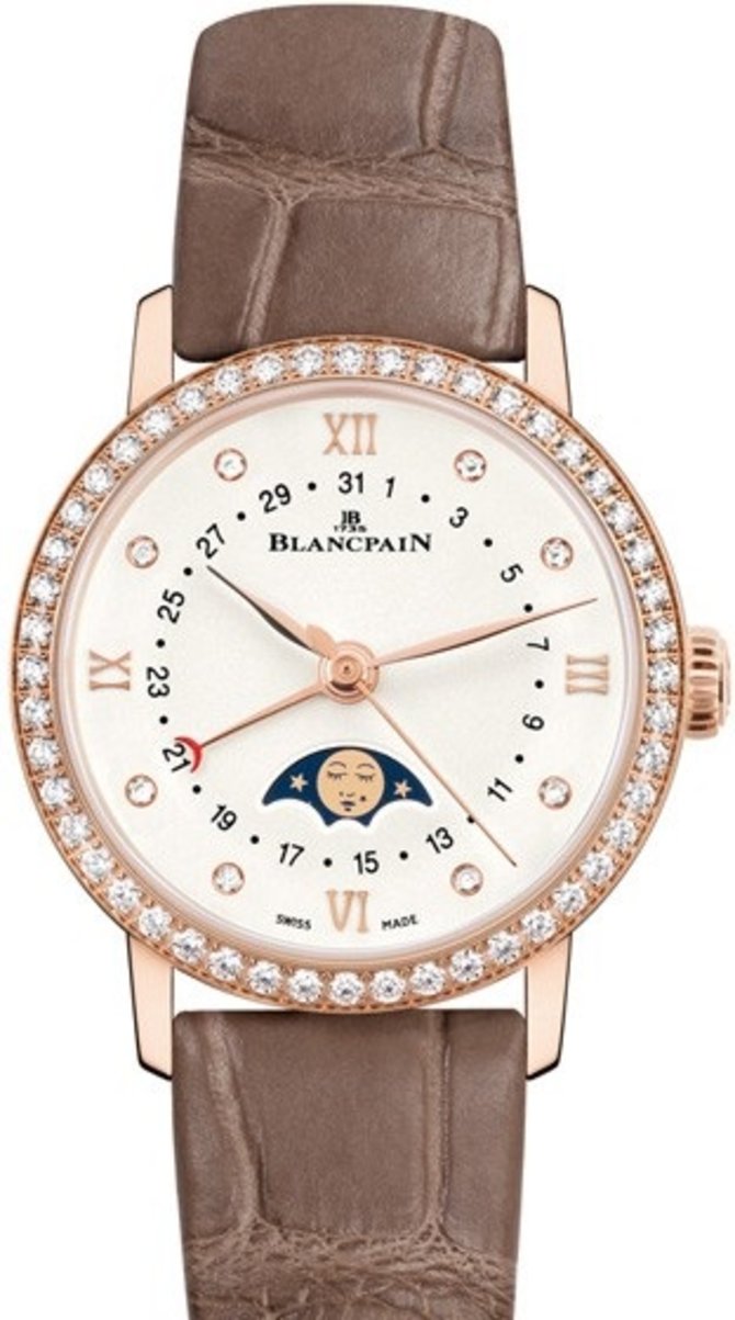 Blancpain 6106-2987-55A Villeret Date Moon Phase